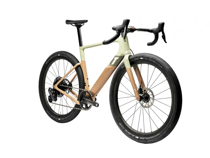 3T Exploro MAX EAGLE AXS 1X Olive Carbon Gravel Bike